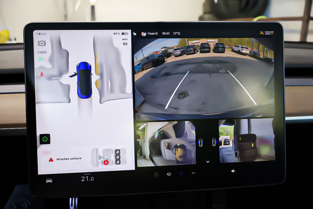 2023 Tesla MODEL 3 RWD + TOIT PANO + CUIR + SUIVI DE VOIE in Terrebonne, Quebec - 21 - w1024h768px