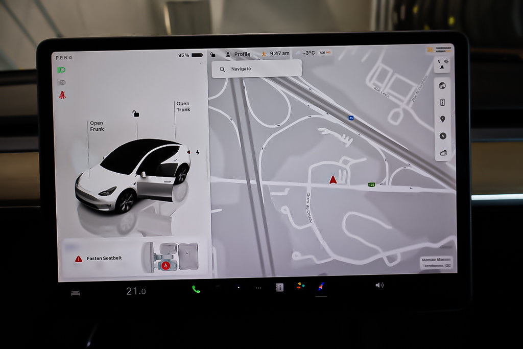 2023 Tesla Model Y SR + RWD + TOIT DE VERRE PANO + CUIR in Terrebonne, Quebec - 22 - w1024h768px