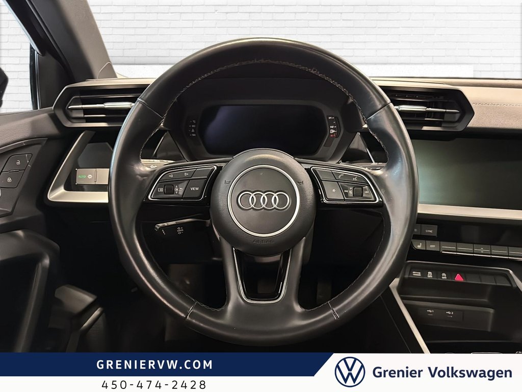 Audi A3 Komfort, Quattro, Cuir, Toit 2022 à Mascouche, Québec - 15 - w1024h768px