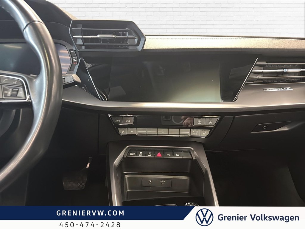 Audi A3 Komfort, Quattro,Jamais Accidenté,1 Proprio 2023 à Mascouche, Québec - 11 - w1024h768px