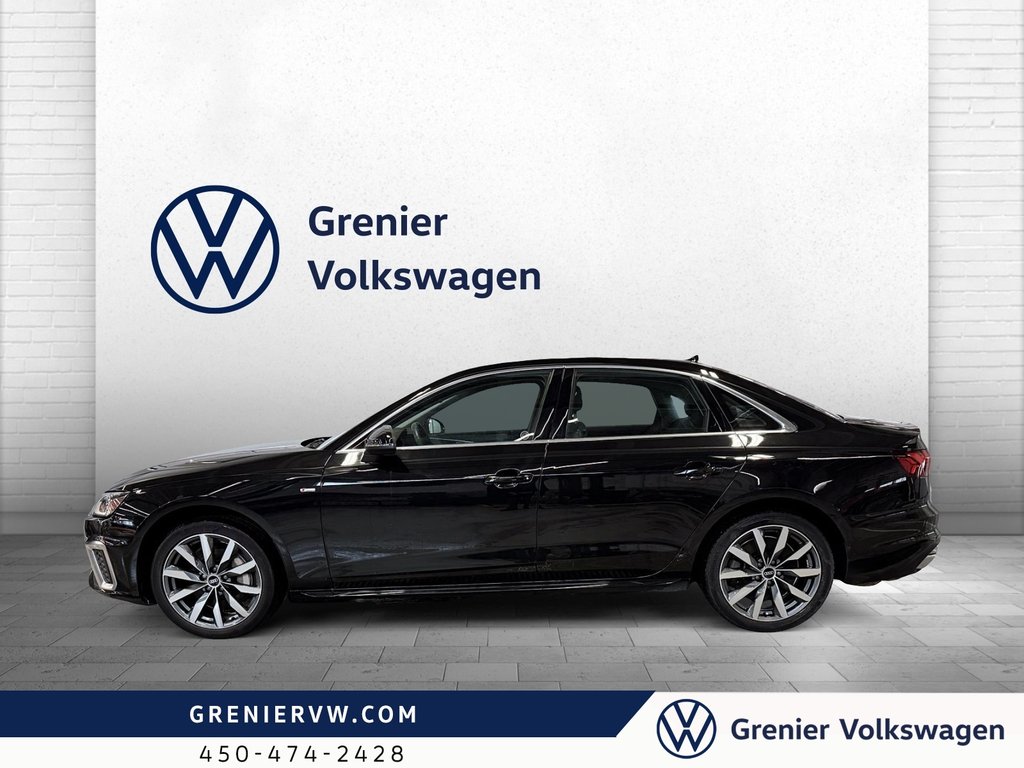 Audi A4 Progressif, Sline, Cuir, Toit, Quattro 2022 à Terrebonne, Québec - 4 - w1024h768px