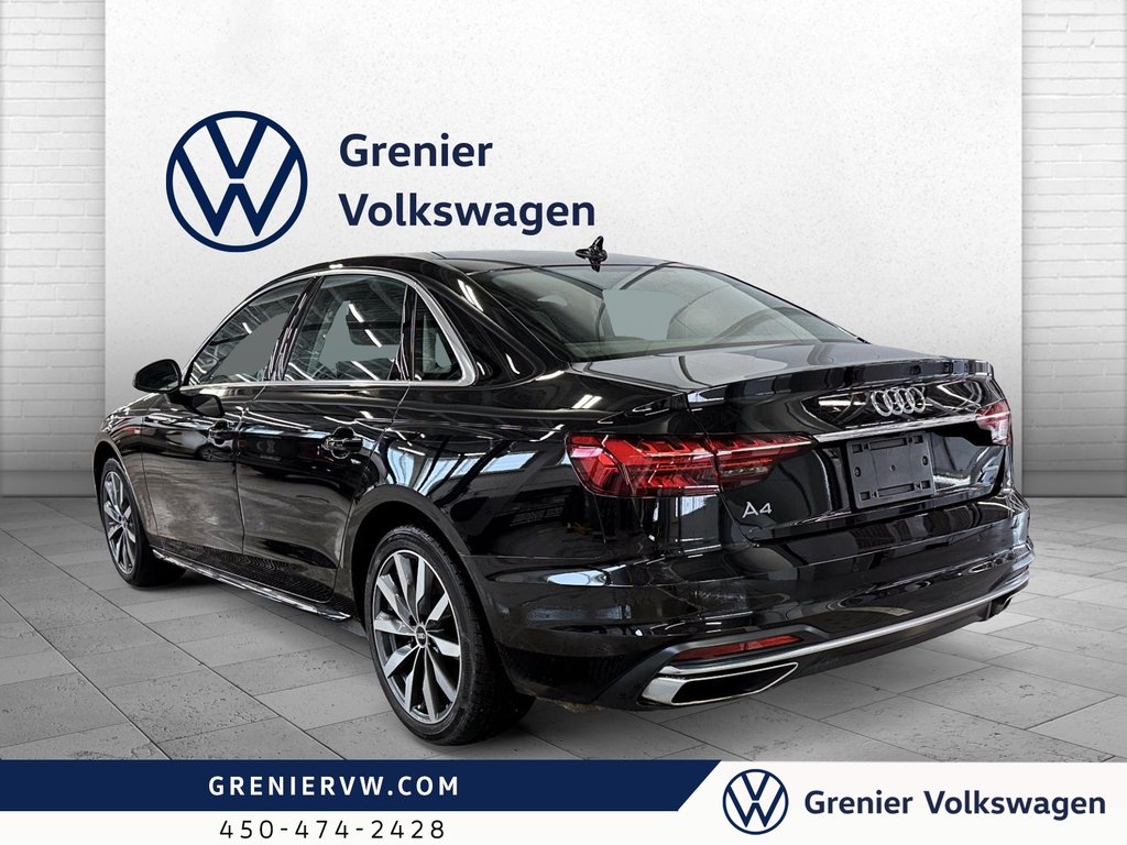 Audi A4 Progressif, Sline, Cuir, Toit, Quattro 2022 à Terrebonne, Québec - 5 - w1024h768px