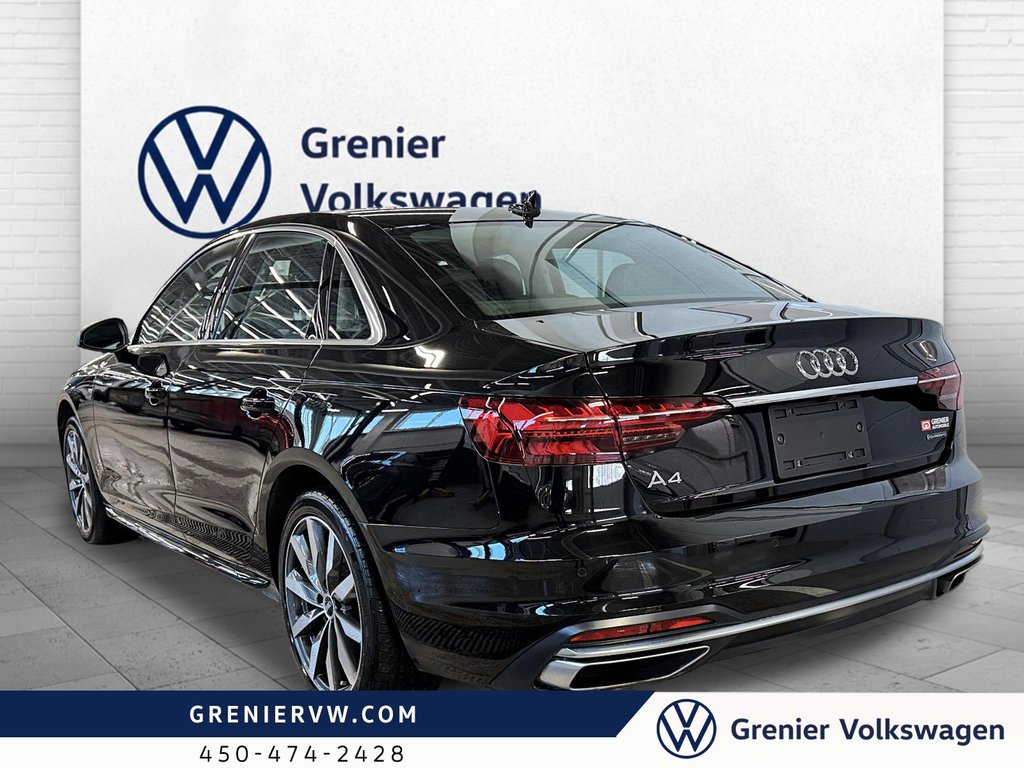 Audi A4 Progressif, Sline, Cuir, Toit, Quattro 2022 à Terrebonne, Québec - 7 - w1024h768px