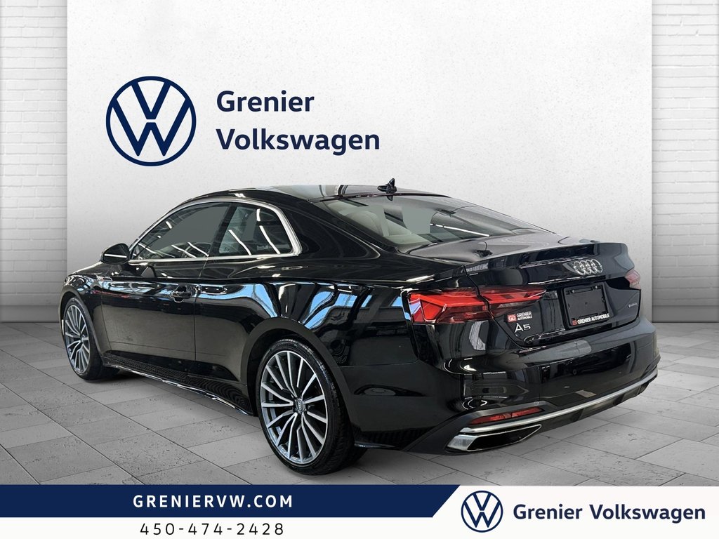 2020 Audi A5 Komfort, Cuir, Toit, Quattro in Terrebonne, Quebec - 4 - w1024h768px