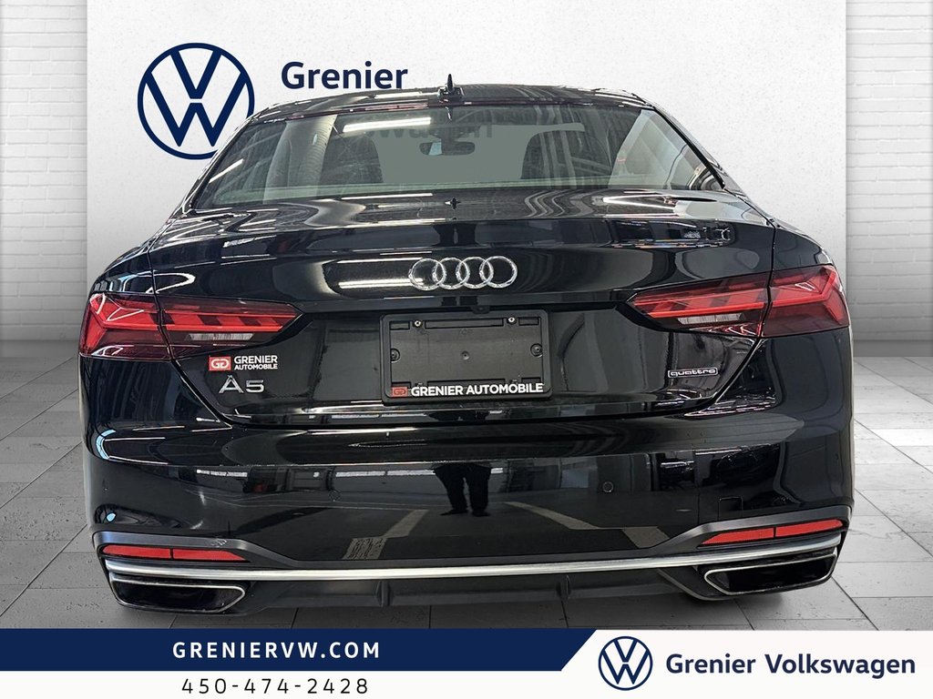 2020 Audi A5 Komfort, Cuir, Toit, Quattro in Terrebonne, Quebec - 5 - w1024h768px