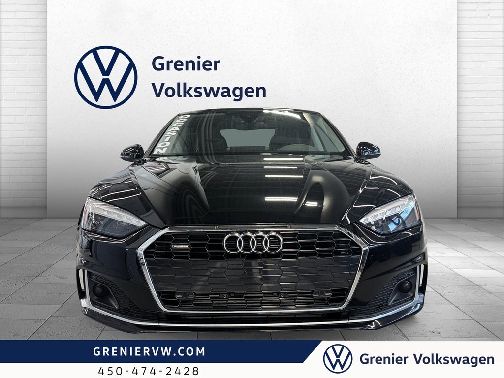 2020 Audi A5 Komfort, Cuir, Toit, Quattro in Terrebonne, Quebec - 2 - w1024h768px