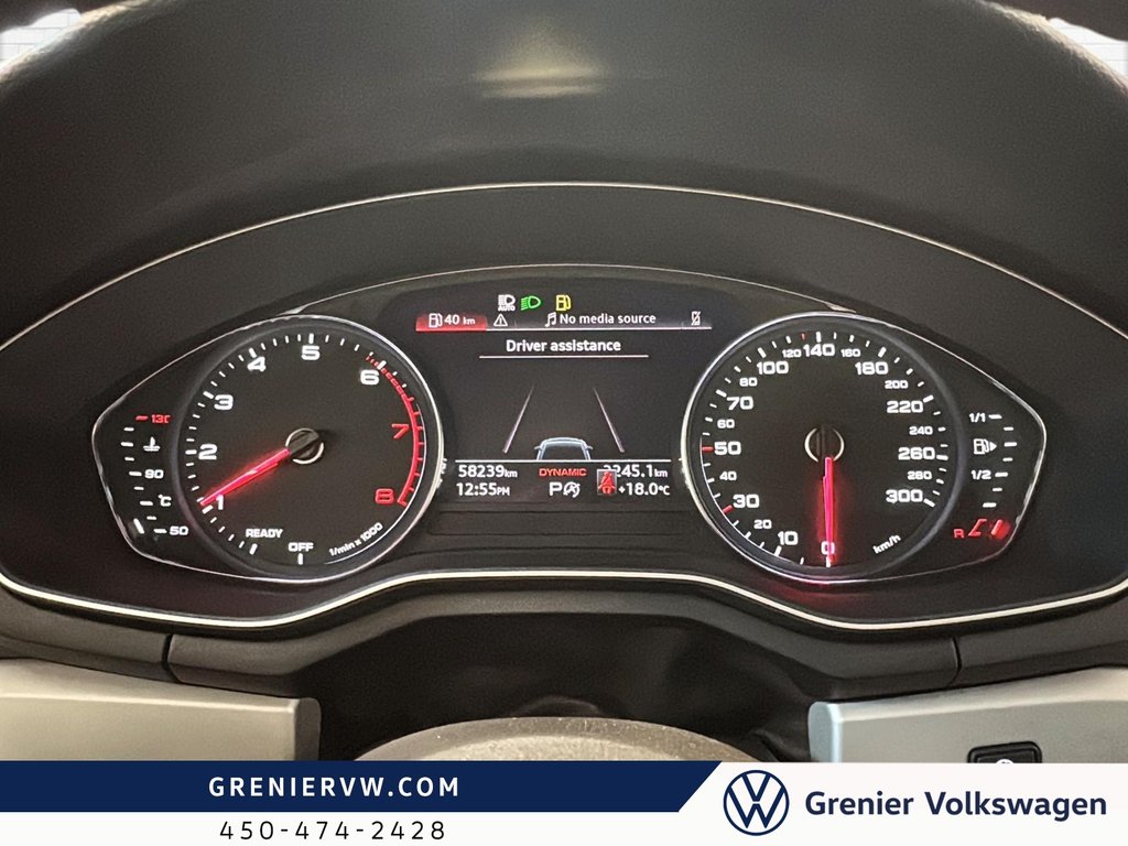 2020 Audi A5 Komfort, Cuir, Toit, Quattro in Terrebonne, Quebec - 14 - w1024h768px