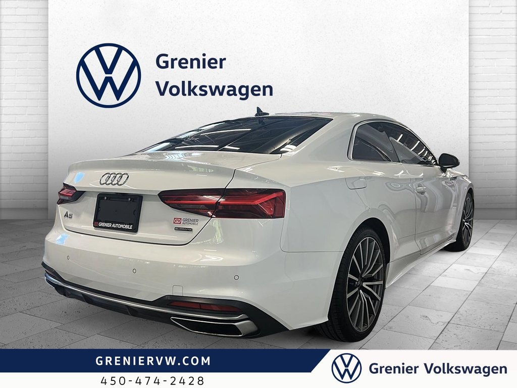 2021 Audi A5 Komfort, Cuir, Toit, Quattro in Terrebonne, Quebec - 8 - w1024h768px