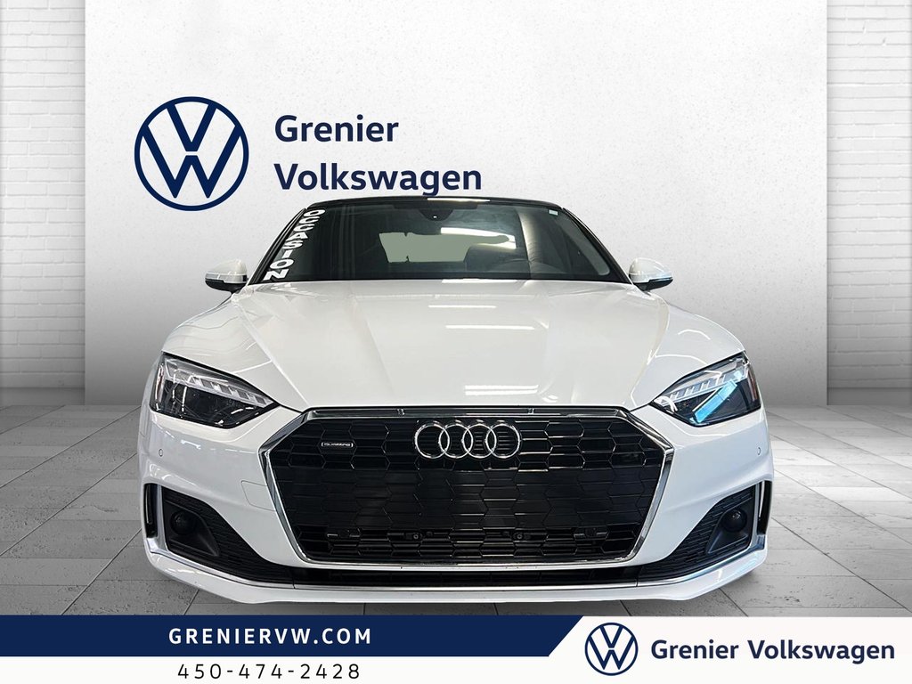 2021 Audi A5 Komfort, Cuir, Toit, Quattro in Terrebonne, Quebec - 2 - w1024h768px