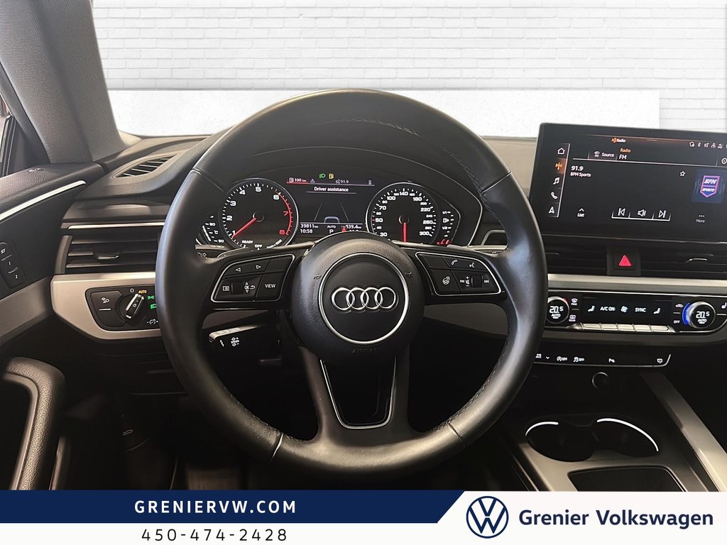 2021 Audi A5 Komfort, Cuir, Toit, Quattro in Terrebonne, Quebec - 12 - w1024h768px
