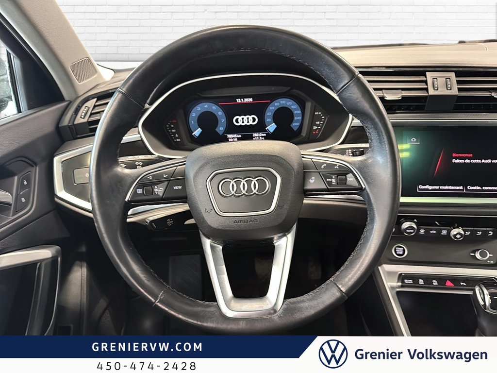 2022 Audi Q3 Komfort 45, Cuir, Toit, Carplay in Terrebonne, Quebec - 14 - w1024h768px