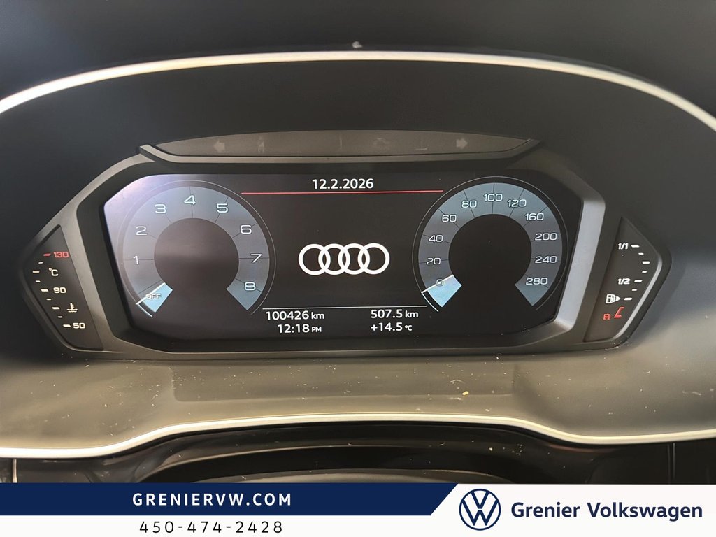 Audi Q3 Komfort, Cuir, Toit Pano, Carplay, Jantes 19'' 2022 à Terrebonne, Québec - 22 - w1024h768px