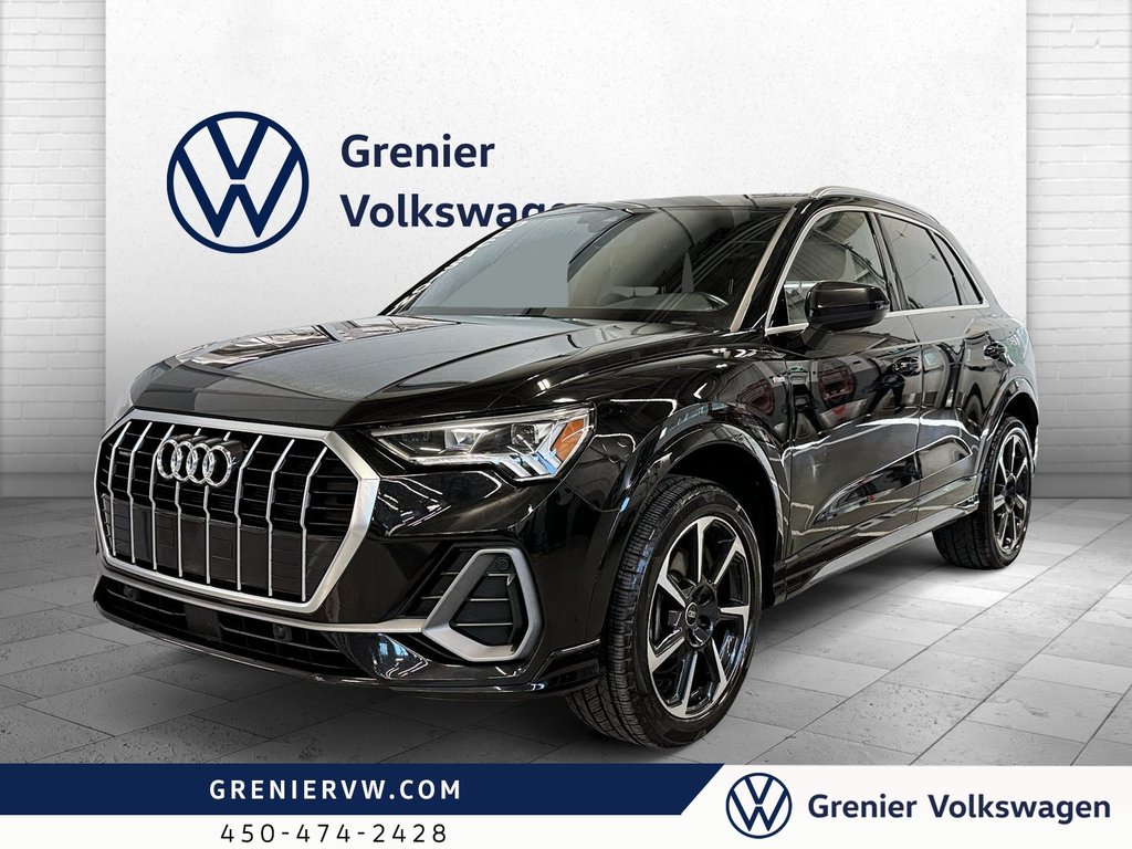 Audi Q3 Progressiv, Cuir, Toit, Carplay 2022 à Terrebonne, Québec - 1 - w1024h768px