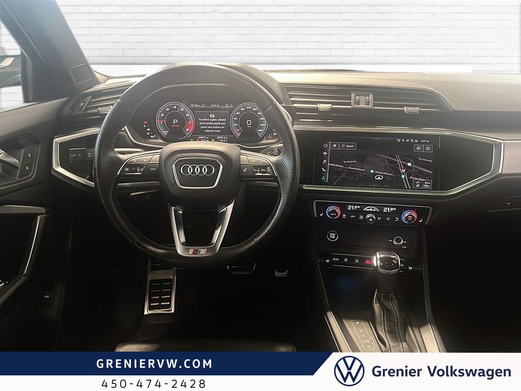 2022 Audi Q3 Progressiv, S-line, Cuir, Toit, Quattro in Terrebonne, Quebec - 12 - w1024h768px