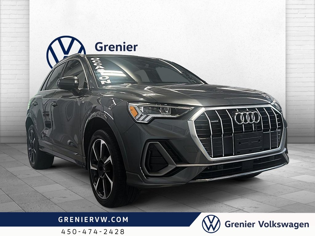 2022 Audi Q3 Progressiv, S-line, Cuir, Toit, Quattro in Terrebonne, Quebec - 9 - w1024h768px