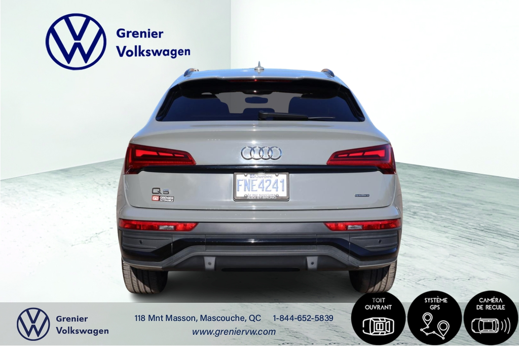 2022 Audi Q5 Sportback Progressiv,S-Line,Jamais accidente in Mascouche, Quebec - 6 - w1024h768px