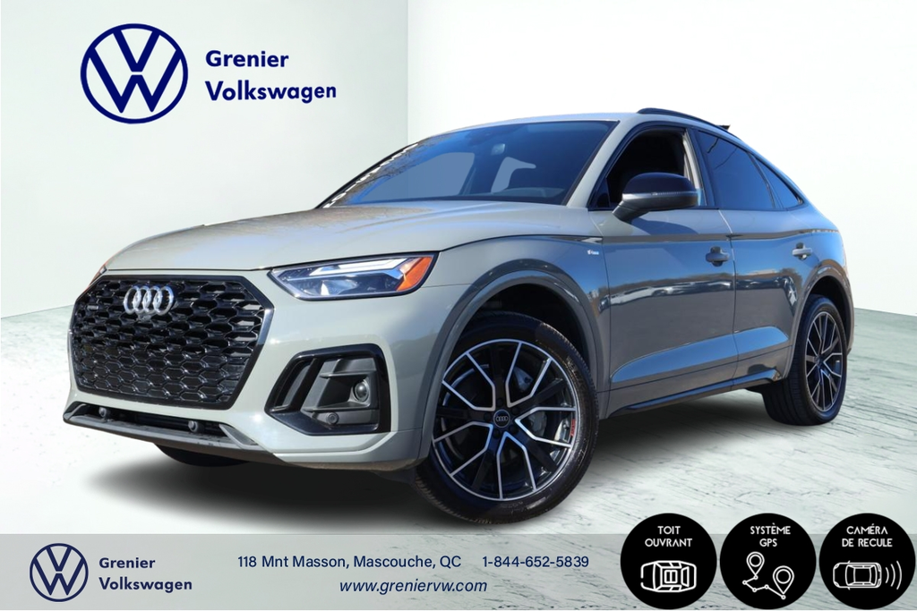 2022 Audi Q5 Sportback Progressiv,S-Line,Jamais accidente in Mascouche, Quebec - 3 - w1024h768px