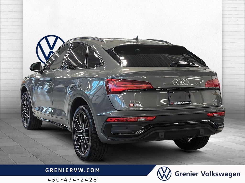 Audi Q5 Sportback Progressiv S line, Black Optic, Cuir, Quattro 2023 à Terrebonne, Québec - 5 - w1024h768px