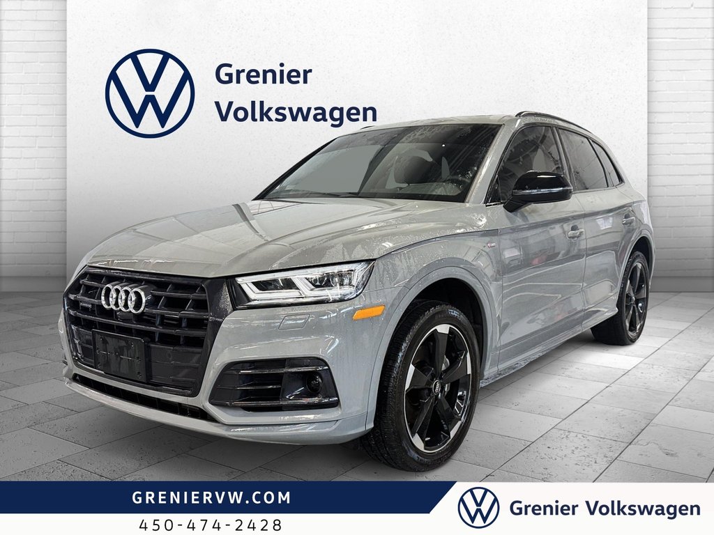 2020 Audi Q5 Technik,S-line, Black optic, Cuir, toit in Terrebonne, Quebec - 1 - w1024h768px