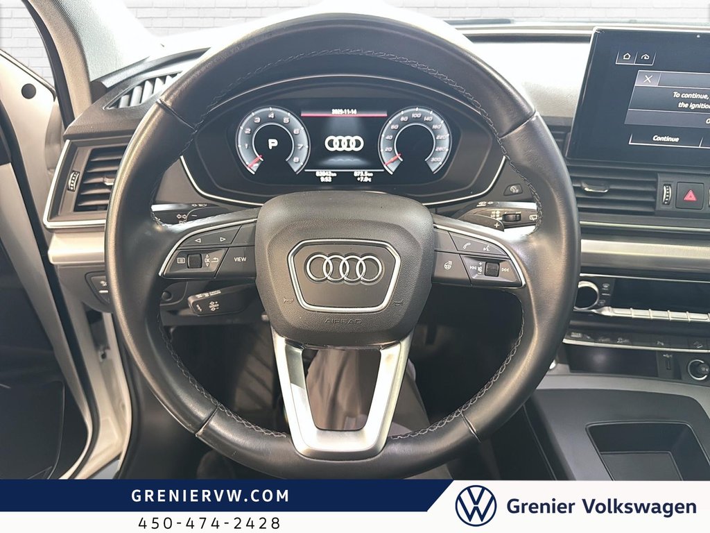 2021 Audi Q5 Progressiv, S-Line, Cuir, Toit, Carplay in Terrebonne, Quebec - 11 - w1024h768px