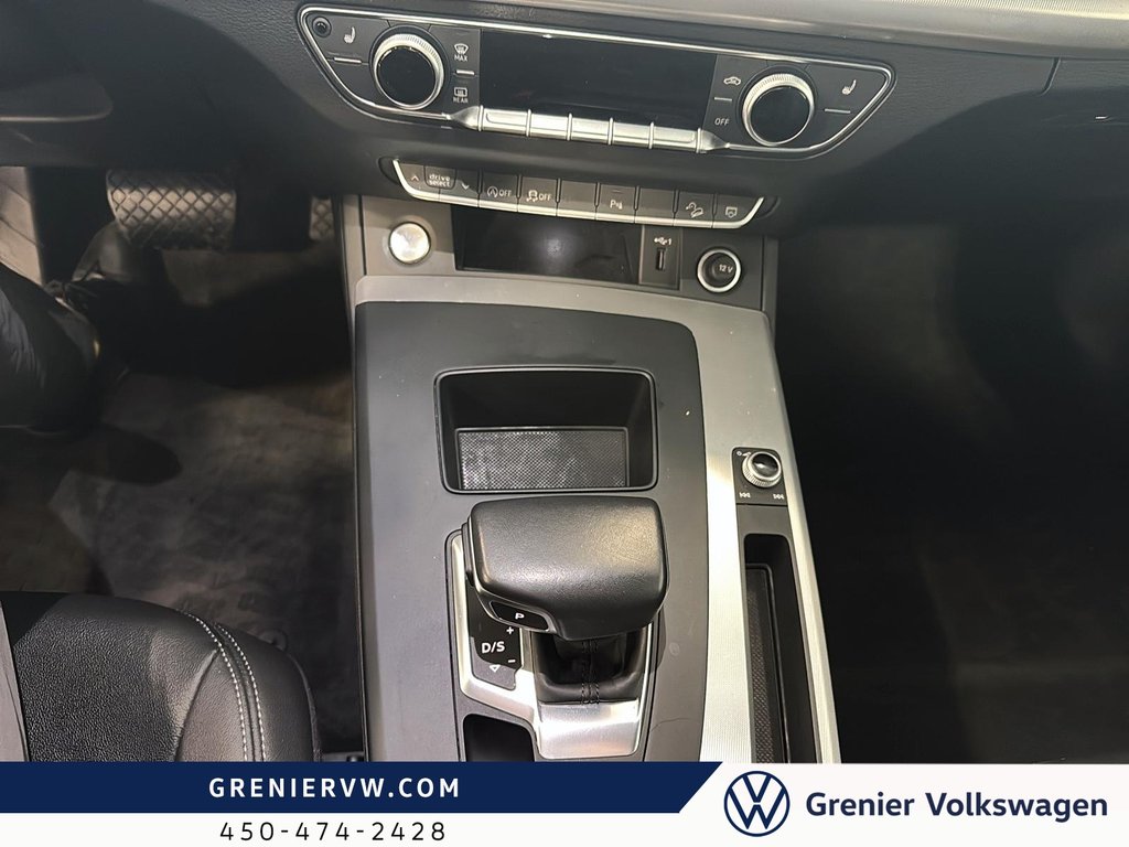 2021 Audi Q5 Progressiv, S-Line, Cuir, Toit, Carplay in Terrebonne, Quebec - 10 - w1024h768px