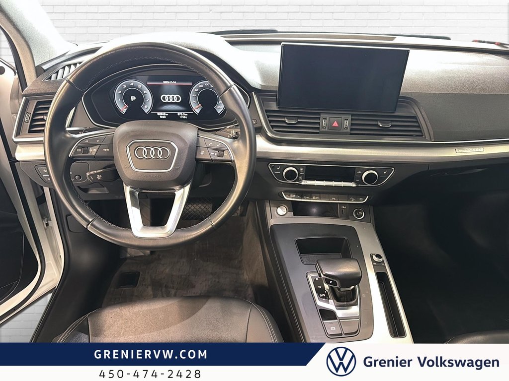 2021 Audi Q5 Progressiv, S-Line, Cuir, Toit, Carplay in Terrebonne, Quebec - 12 - w1024h768px