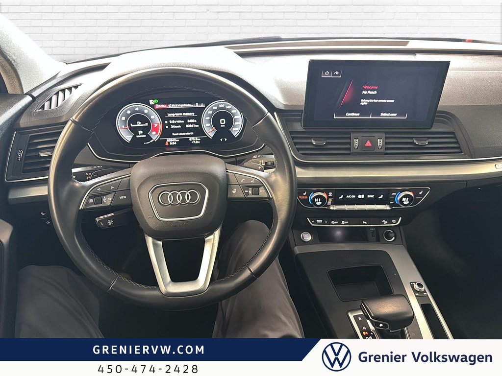 2021 Audi Q5 Progressiv, S-Line, Cuir, Toit, Carplay in Terrebonne, Quebec - 16 - w1024h768px