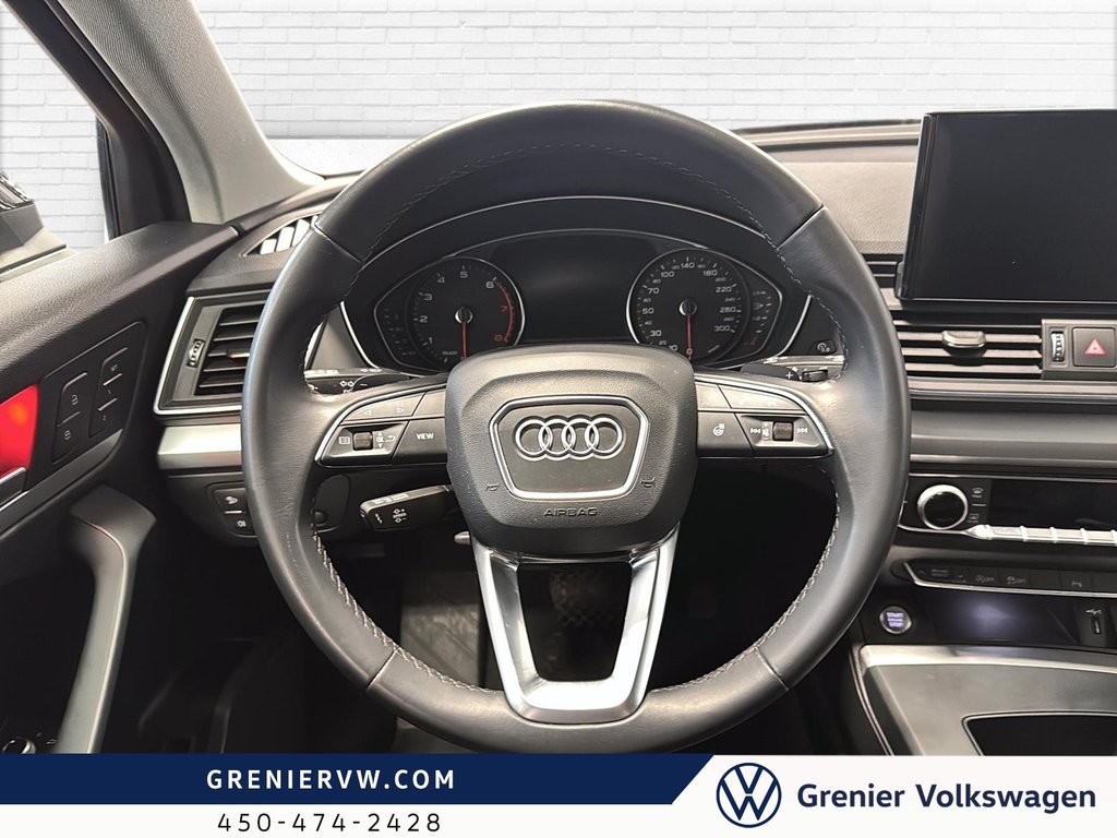 Audi Q5 Komfort, Cuir, Carplay, Quattro 2022 à Mascouche, Québec - 10 - w1024h768px