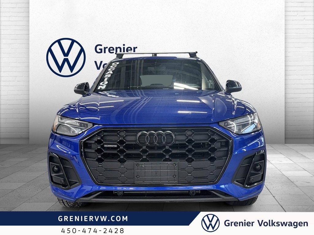 Audi Q5 Progressiv, S-line, Black optic, Cuir, Toit 2022 à Terrebonne, Québec - 2 - w1024h768px