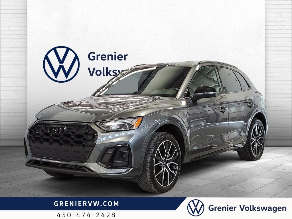Audi Q5 Progressiv, S-line, Black optic, Carplay 2022 à Terrebonne, Québec - 1 - w1024h768px