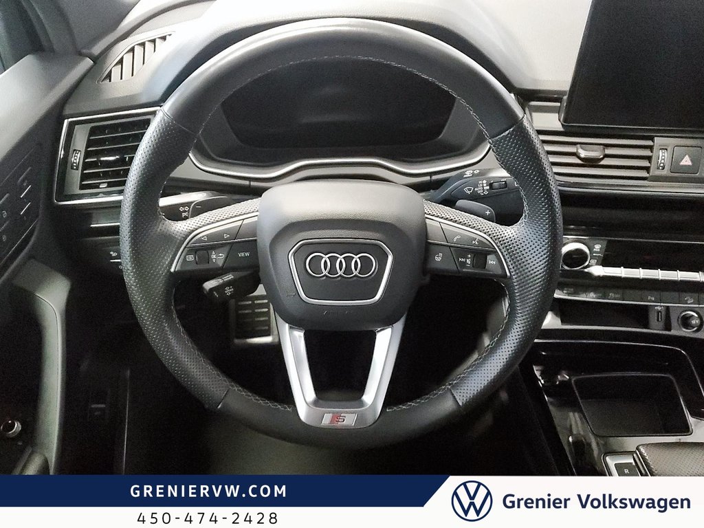 Audi Q5 Progressiv, S-line, Black optic, Carplay 2022 à Terrebonne, Québec - 10 - w1024h768px