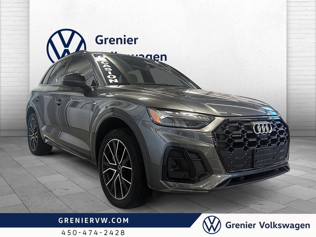 2023 Audi Q5 Technik, S-line, Black optic, Cuir, Toit in Terrebonne, Quebec - 9 - w1024h768px