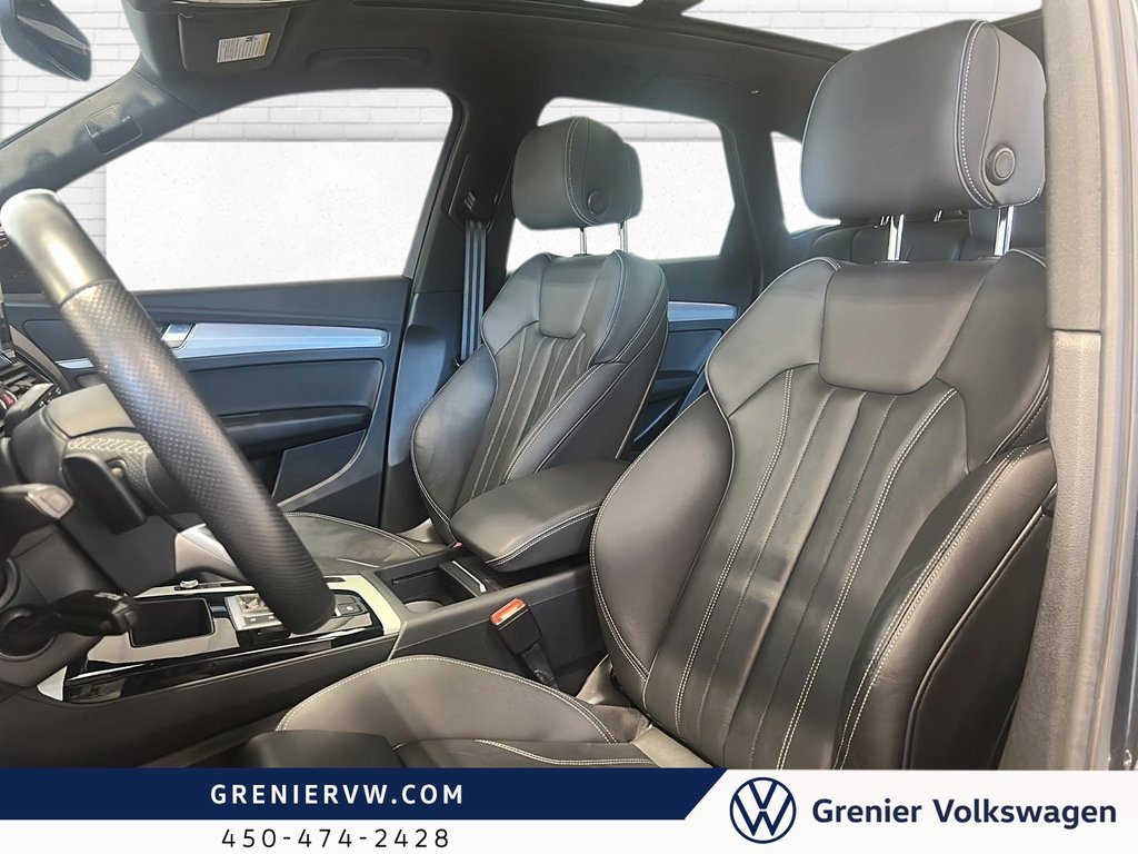 2023 Audi Q5 Technik, S-line, Black optic, Cuir, Toit in Terrebonne, Quebec - 14 - w1024h768px