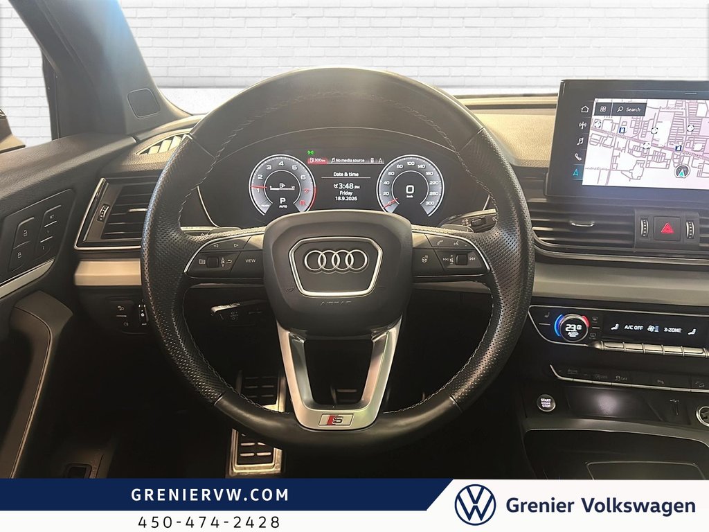 2023 Audi Q5 Technik, S-line, Black optic, Cuir, Toit in Terrebonne, Quebec - 12 - w1024h768px