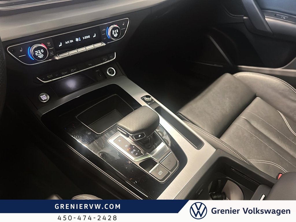 2023 Audi Q5 Technik, S-line, Black optic, Cuir, Toit in Terrebonne, Quebec - 17 - w1024h768px