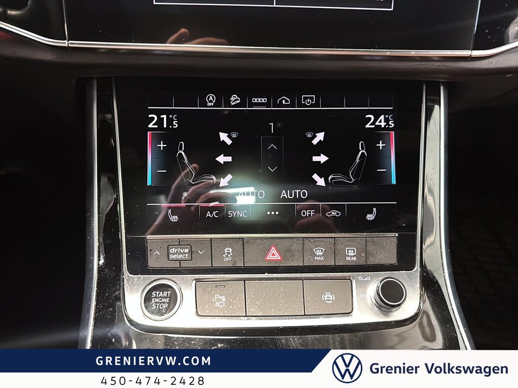 2022 Audi Q7 Komfort, 7Pass, Cuir, Toit, Carplay in Terrebonne, Quebec - 14 - w1024h768px