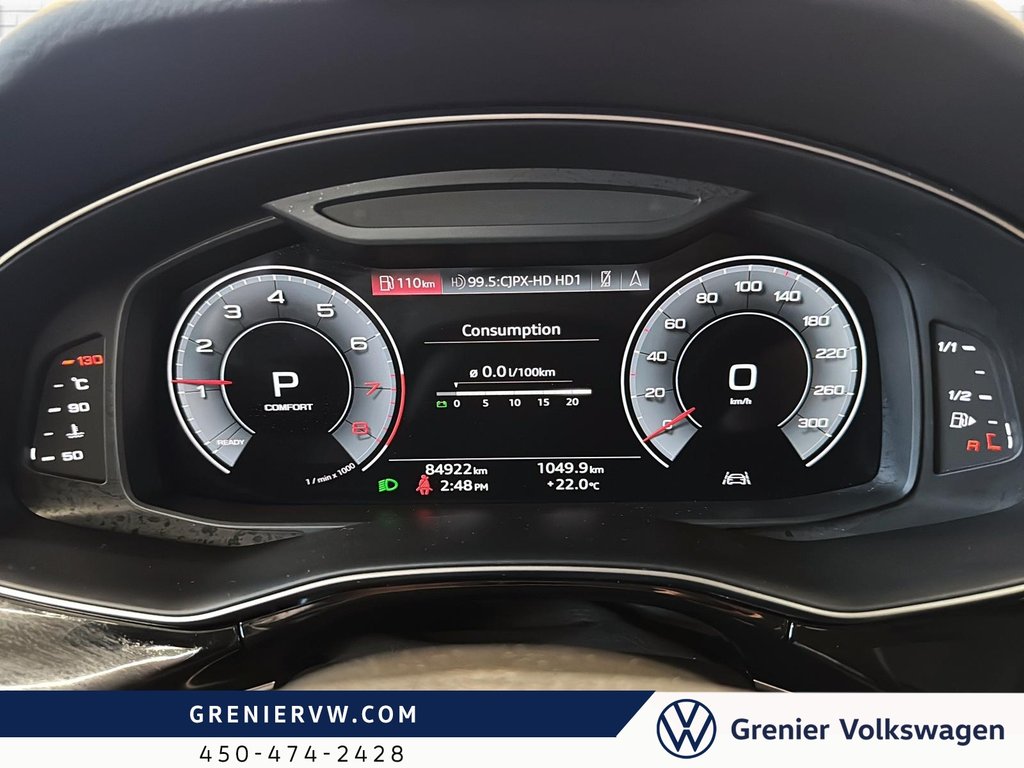 Audi Q7 Komfort, 7 Passager, Cuir, Toit, Carplay 2022 à Terrebonne, Québec - 14 - w1024h768px
