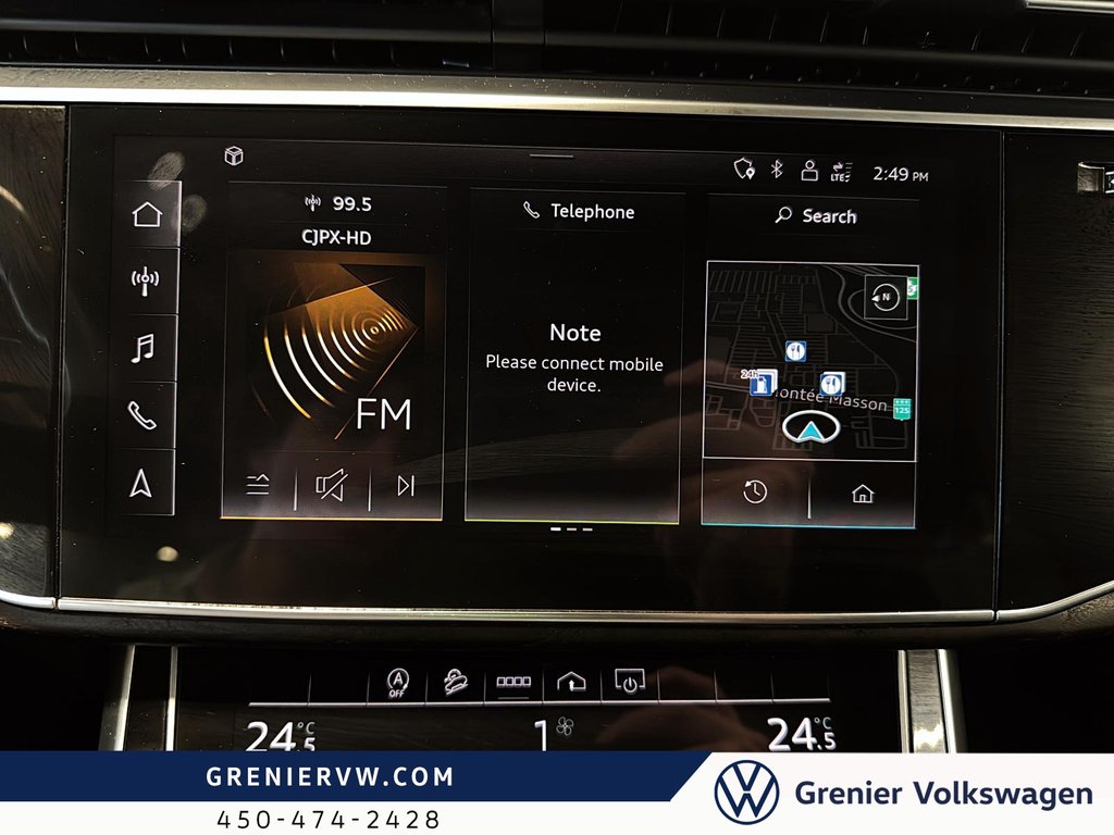 Audi Q7 Komfort, 7 Passager, Cuir, Toit, Carplay 2022 à Terrebonne, Québec - 18 - w1024h768px