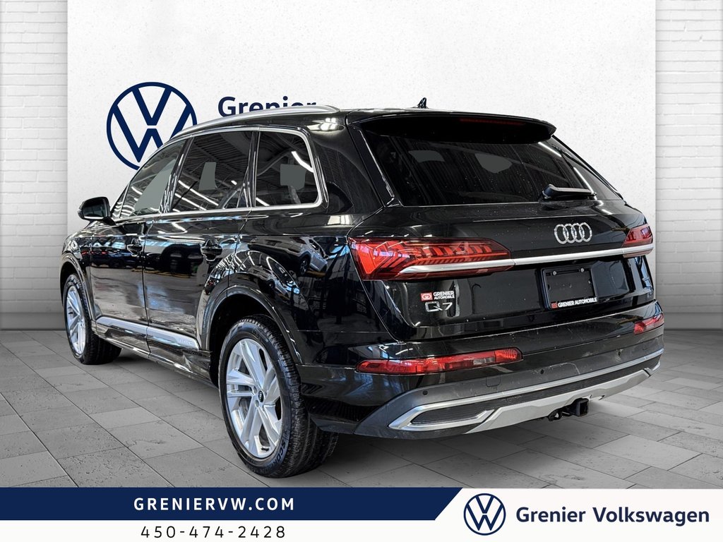 Audi Q7 Komfort, 7 Passager, Cuir, Toit, Carplay 2022 à Terrebonne, Québec - 4 - w1024h768px