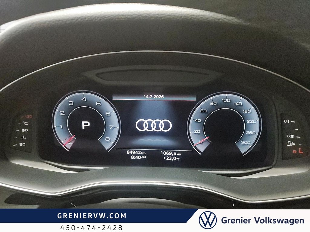 Audi Q7 Komfort, 7 Passager, Cuir, Toit, Carplay 2022 à Terrebonne, Québec - 15 - w1024h768px