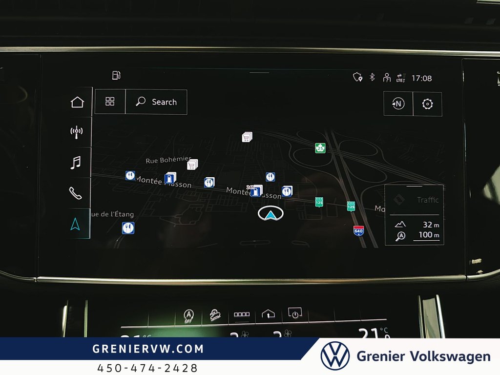 2022 Audi Q8 Progressiv, V6, Cuir, Toit, Jantes 22po in Terrebonne, Quebec - 18 - w1024h768px