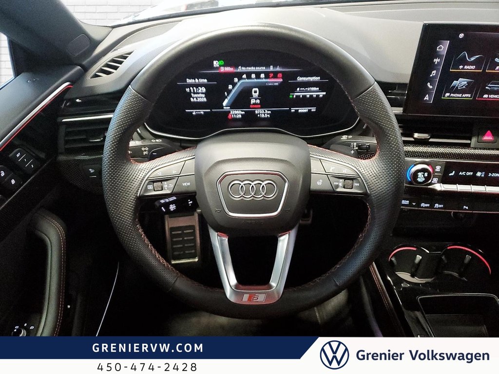 2022 Audi s5 Technik, Quattro, Cuir, Toit, 349Hp in Terrebonne, Quebec - 9 - w1024h768px