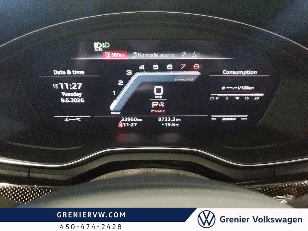 2022 Audi s5 Technik, Quattro, Cuir, Toit, 349Hp in Terrebonne, Quebec - 14 - w1024h768px