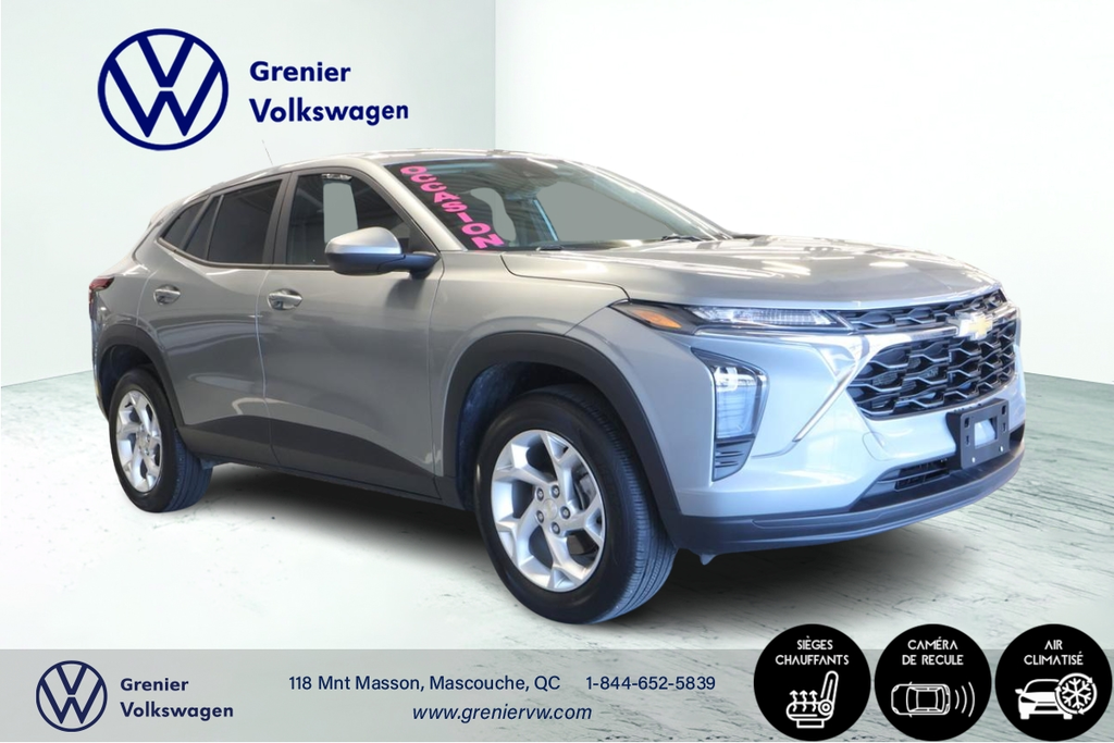 Chevrolet Trax LS, Démarreur, Carplay, Banc chauffants 2024 à Mascouche, Québec - 3 - w1024h768px