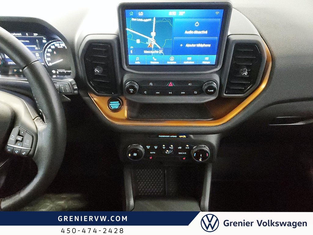 Ford Bronco Sport Badlands, 4x4, Carplay, Siege + Volant Chauffant 2023 à Terrebonne, Québec - 9 - w1024h768px