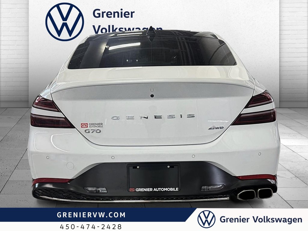GENESIS G70 2.0T, Advanced, NAV, Cuir, Toit Ouvrant 2023 à Terrebonne, Québec - 5 - w1024h768px