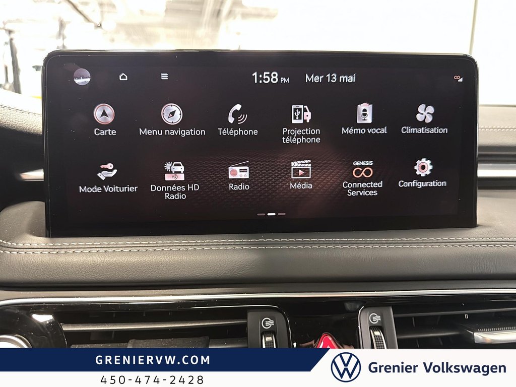 GENESIS G70 2.0T, Advanced, NAV, Cuir, Toit Ouvrant 2023 à Terrebonne, Québec - 17 - w1024h768px