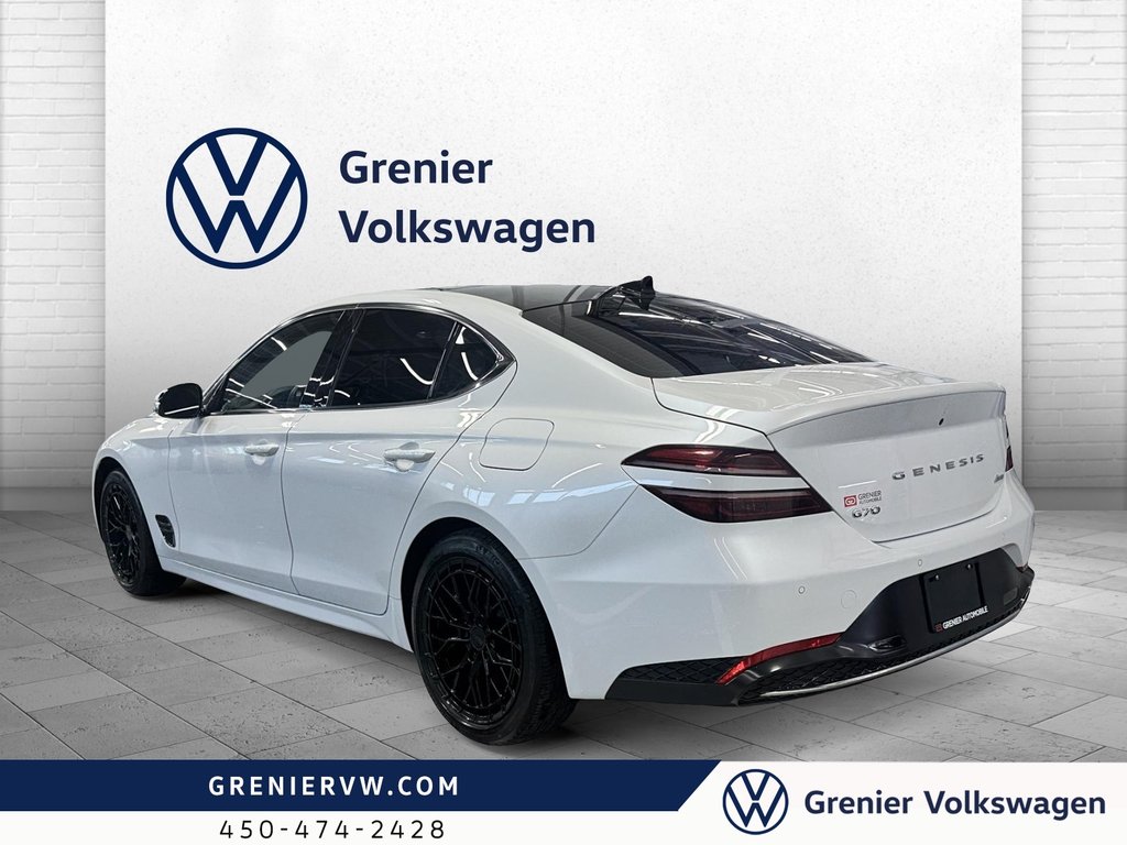 GENESIS G70 2.0T, Advanced, NAV, Cuir, Toit Ouvrant 2023 à Terrebonne, Québec - 4 - w1024h768px
