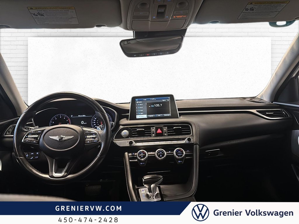 2020 GENESSIS G70 2.0T Advanced, Awd, Cuir, Toit, Carplay in Terrebonne, Quebec - 9 - w1024h768px