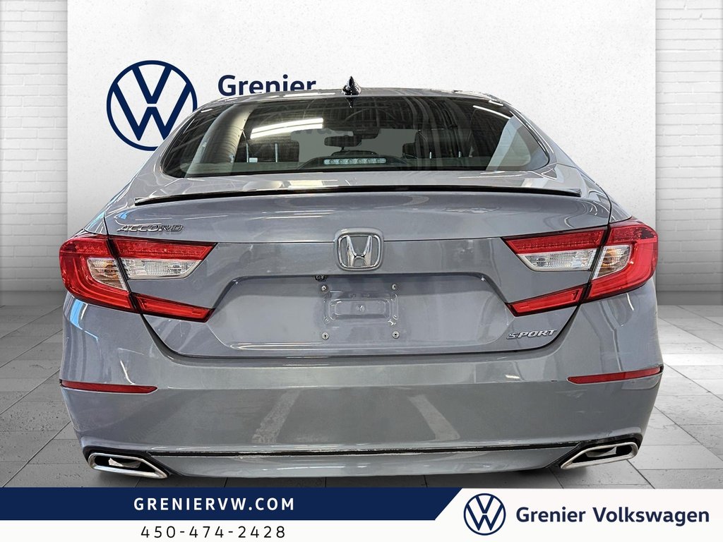 Honda Accord Sport, Cuir, Toit, Carplay, Siege Chauffant 2021 à Mascouche, Québec - 6 - w1024h768px